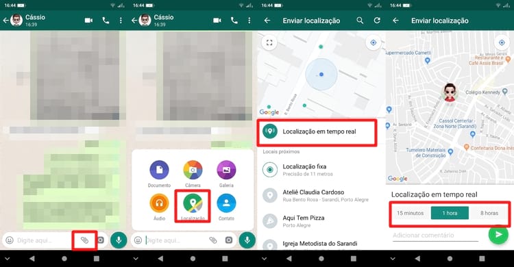Veja como compatilhar um endereço do Google Maps no WhatsApp