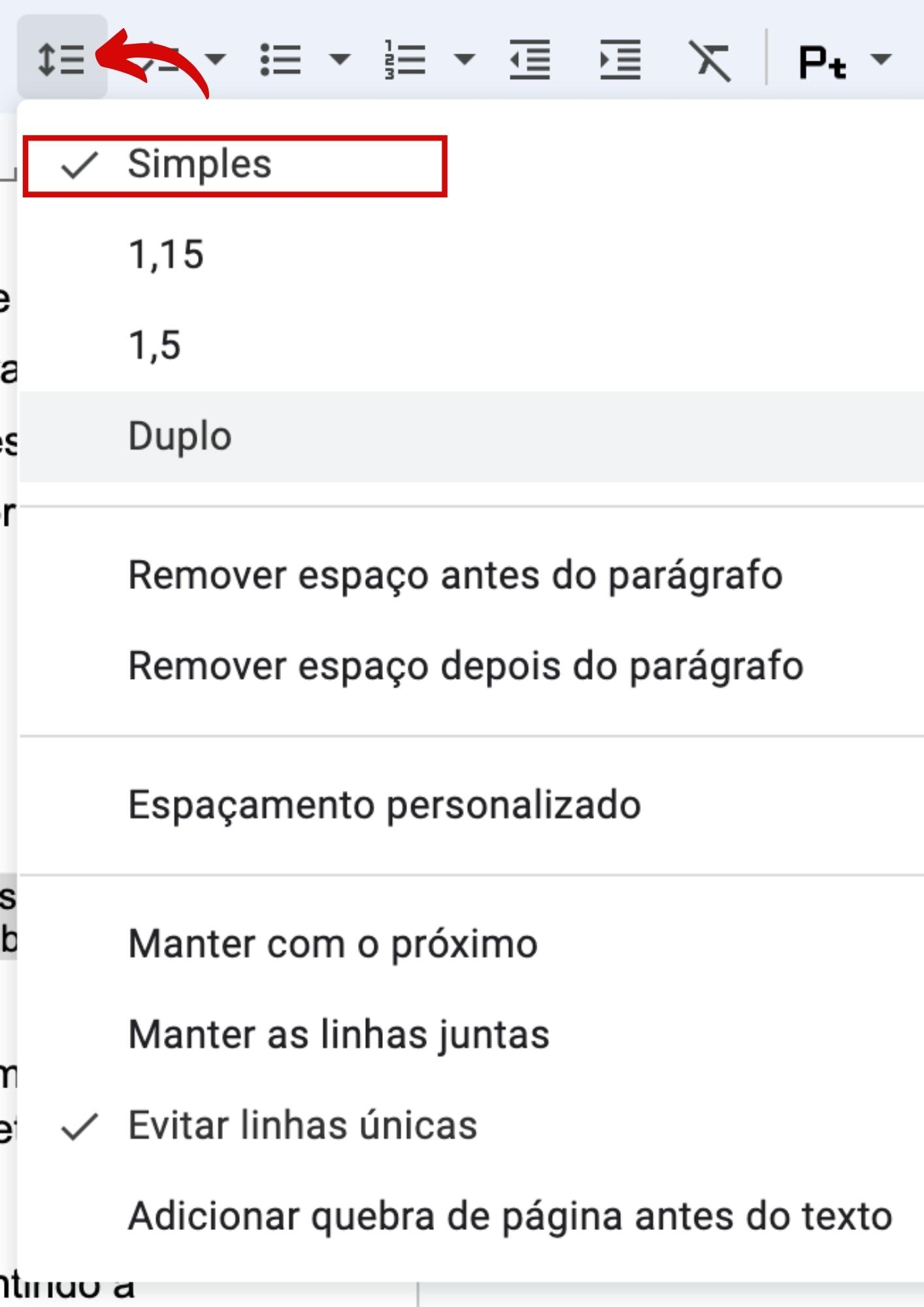 Formatar texto como superior ou inferior à linha - Suporte da Microsoft