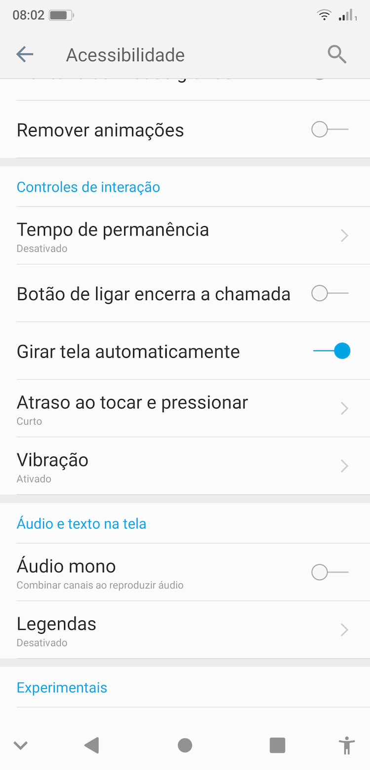 O bot&atilde;o de ligar encerra a chamada