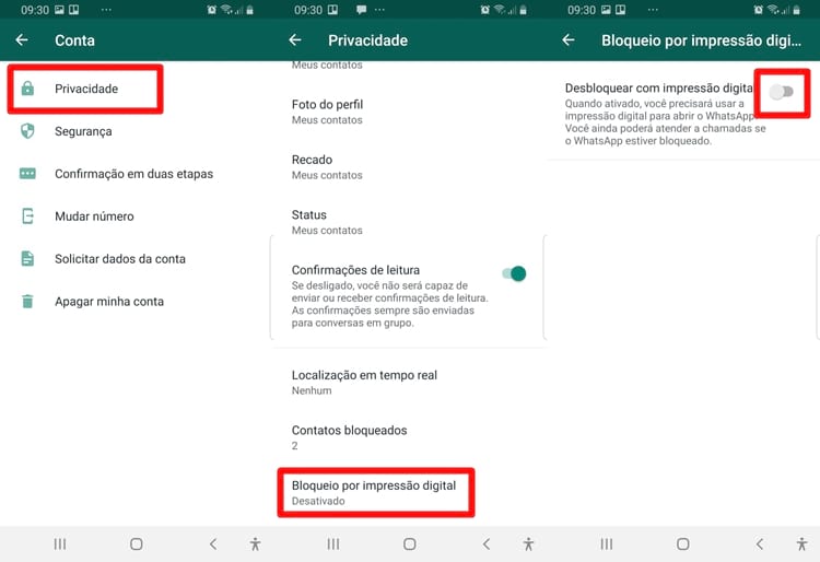 Bloqueio WhatsApp Bloqueio WhatsApp