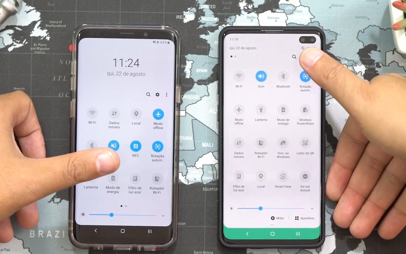Brasileiro faz primeira demonstração do Android 10 no país Brasileiro faz primeira demonstração do Android 10 no país