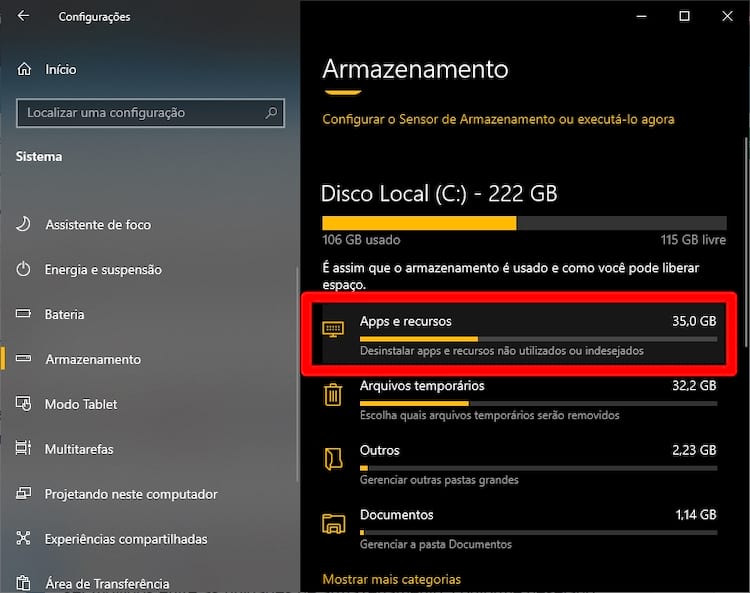 aplicativos windows 10