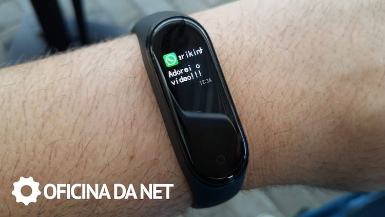 Tudo em informática em um só lugar - LM Informática Relogio Xiaomi Mi Smart  Band 4 Android