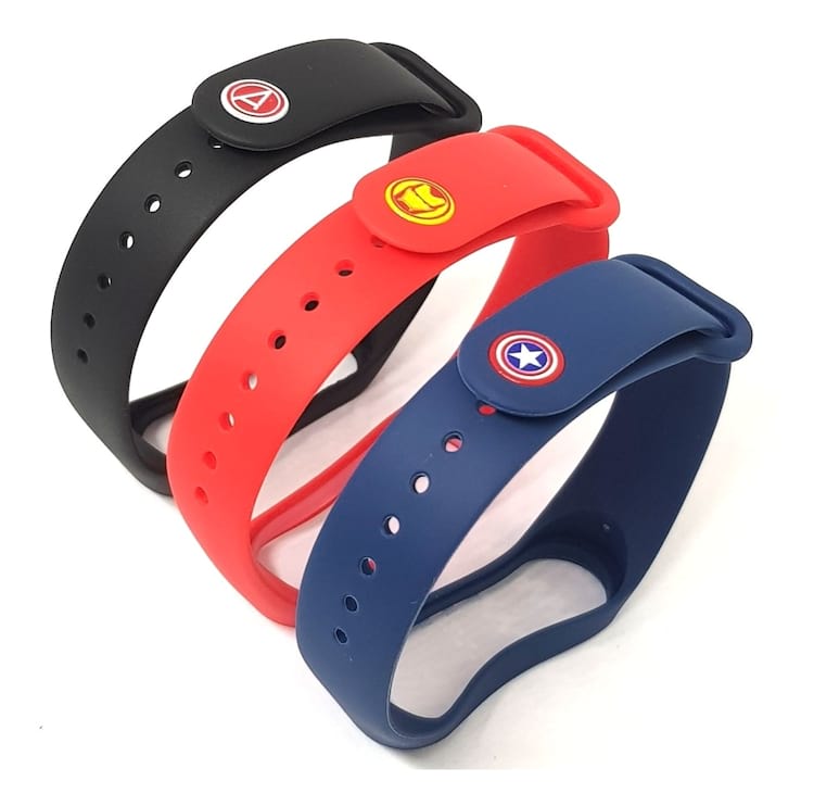 pulseiras personalizadas mi band 4