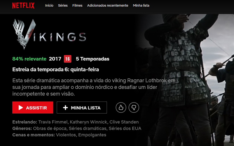 Vikings: parte final da 6ª temporada sairá no Prime Video antes da Netflix