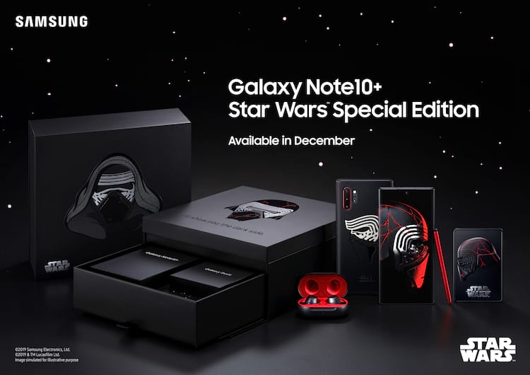 Samsung inicia pré-venda do Galaxy Note 10+ Star Wars Edition