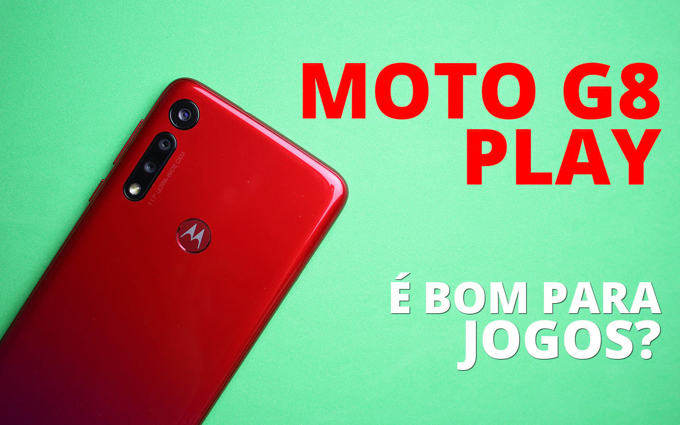 Motorola Moto G8 Play é bom para jogos pesados?