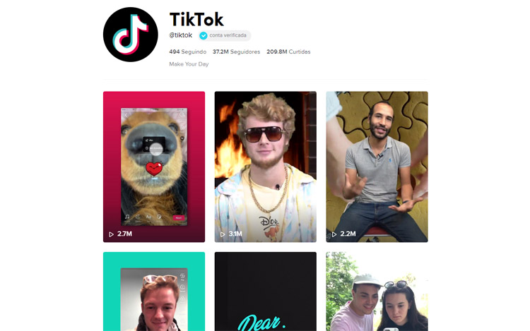 TikTok: 10 tiktokers mais famosos em 2023