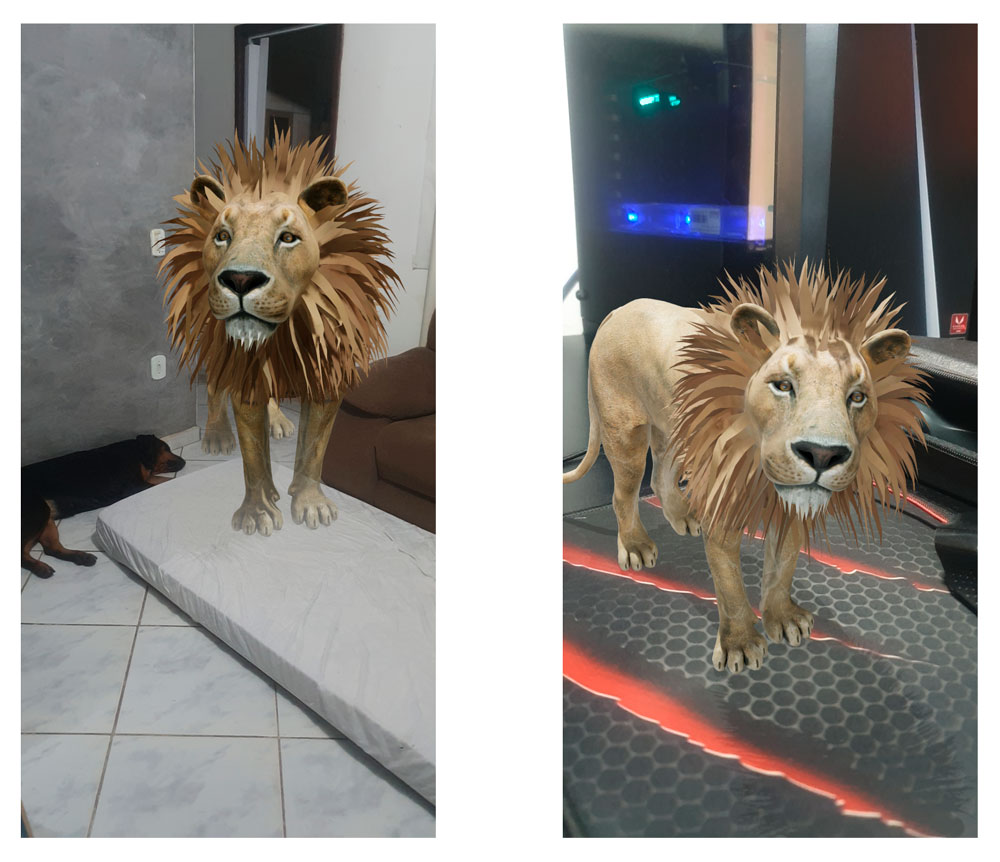 Veja como gravar vídeos com os animais 3D do Google 