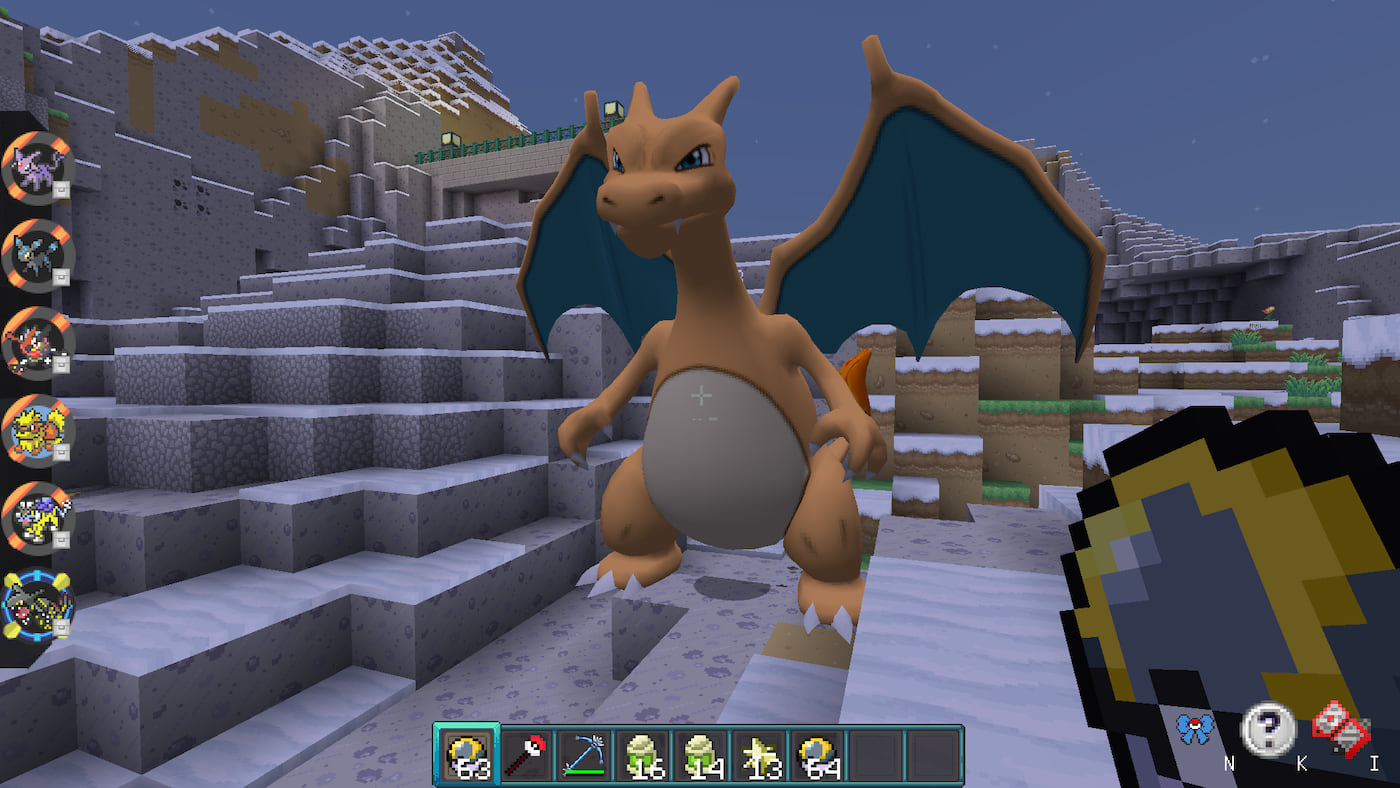 Este é o Pokémon Mais Forte no Minecraft Pixelmon PokeSquad 