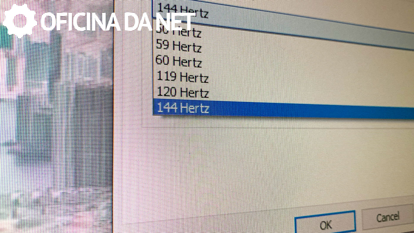 Como ativar os 144Hz+ no seu monitor