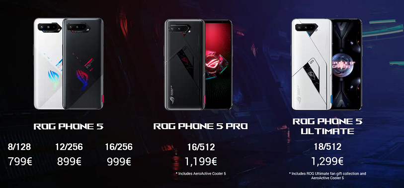 ROG Phone 5 lançamento oficial: Preços, ficha técnica e destaques