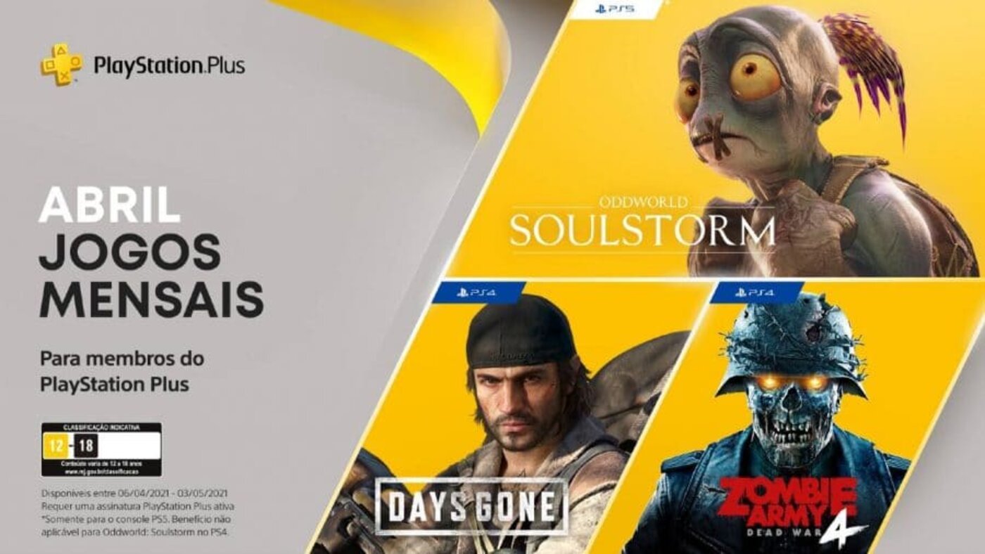 Sony revela os jogos gratuitos da PS Plus para julho