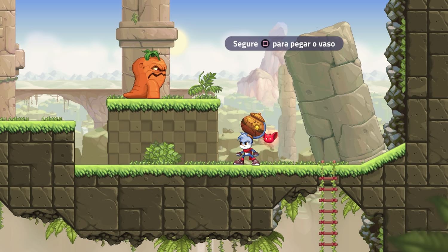 Kaze and the Wild Masks, jogo brasileiro de plataforma, será