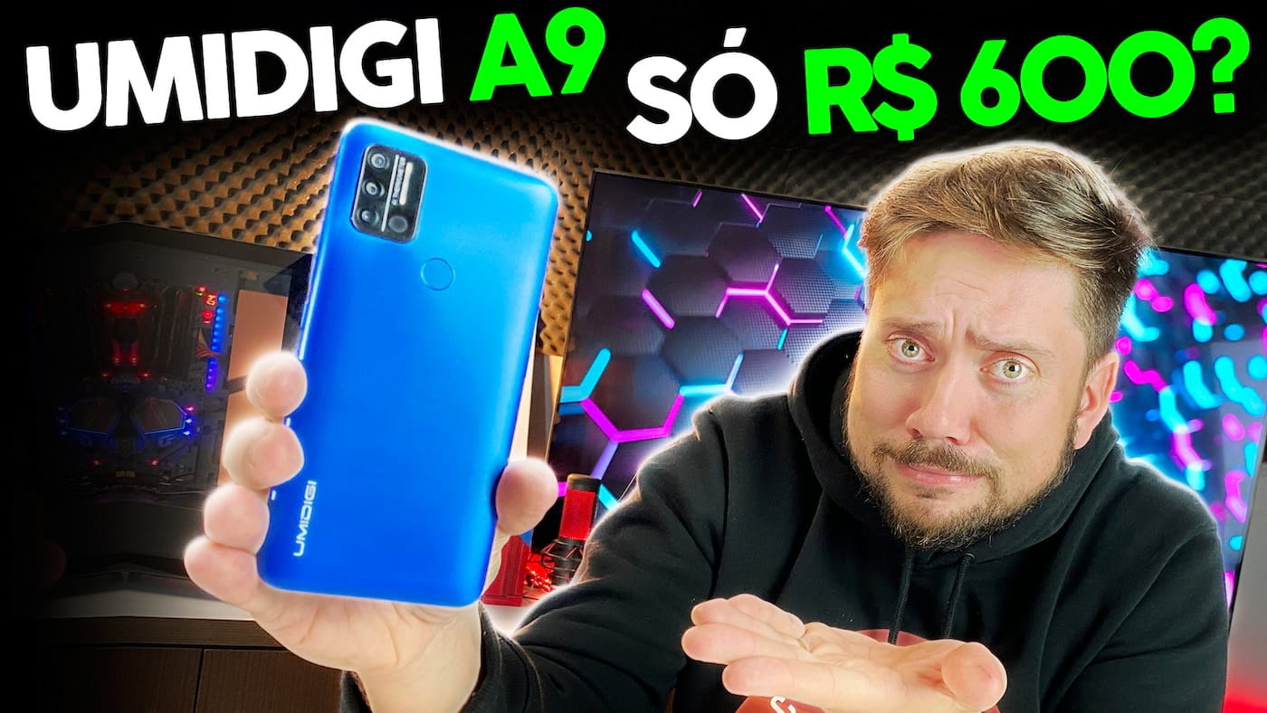 UMIDIGI A9 – Um smartphone de R$ 600 vale a pena?