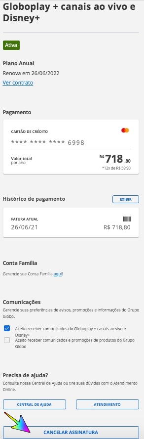 Quero meu reembolso do disney+, porque já havia cancelado a assinatura,no  entanto o app não cancelou - Comunidade Google Play