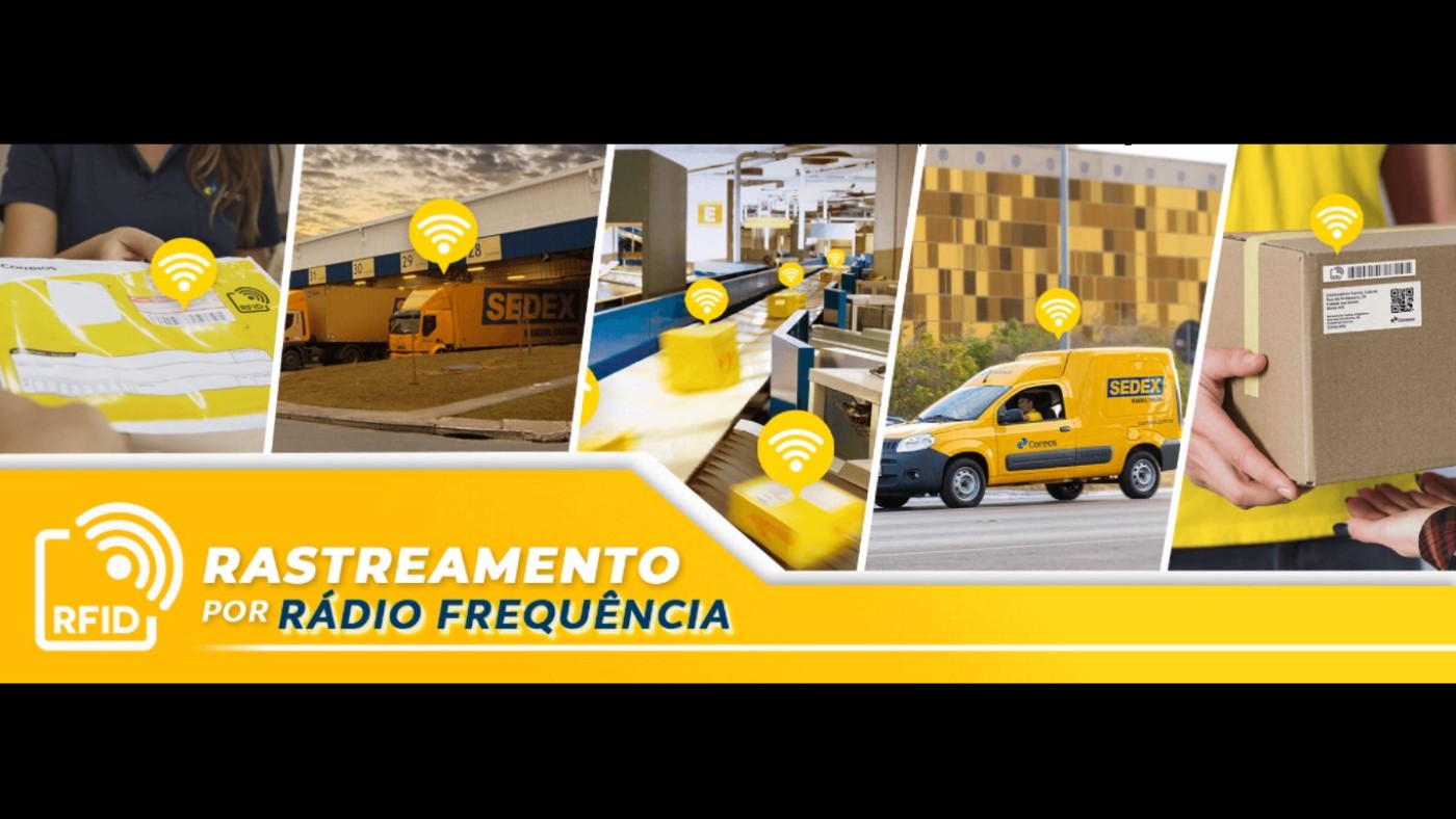 Correios inovam com tecnologia de rastreamento em tempo real RFID