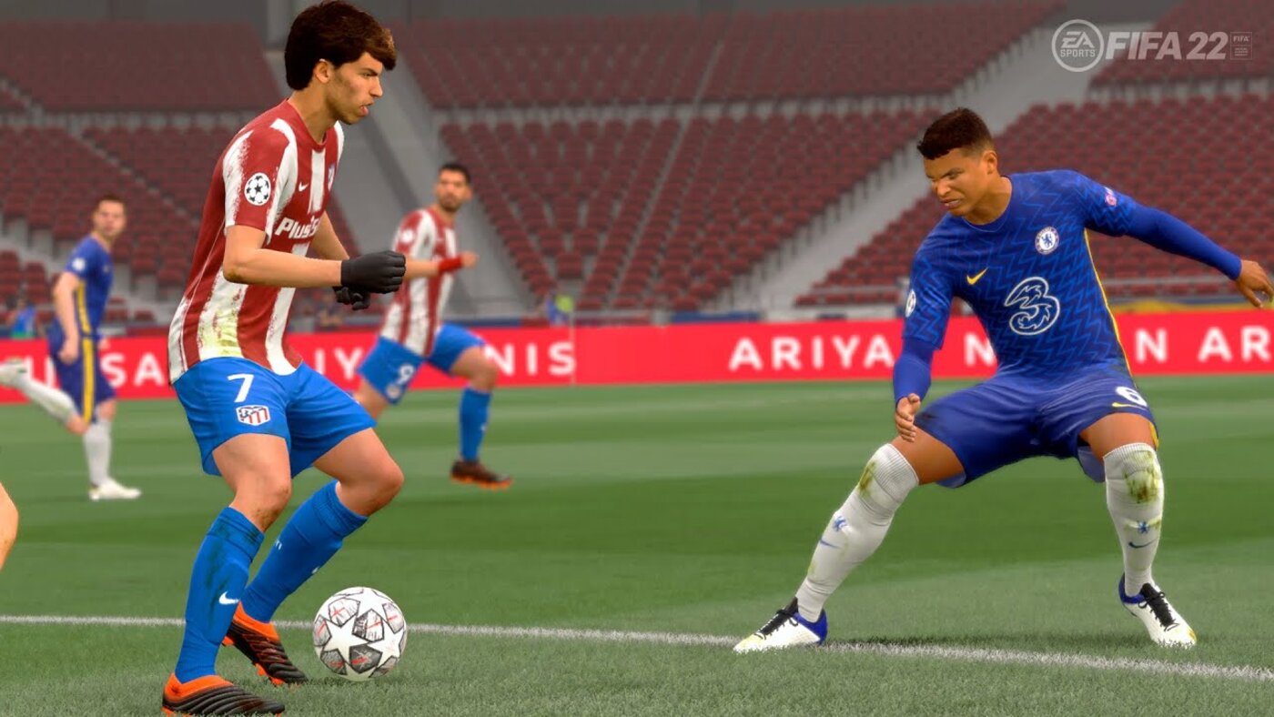 Extremely realistic! Check out FIFA 22 gameplay