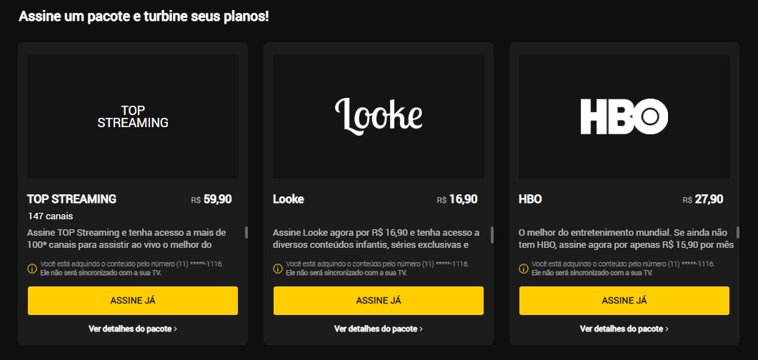 HBO  HBO Max - Turbine seu plano de TV Claro Clientes