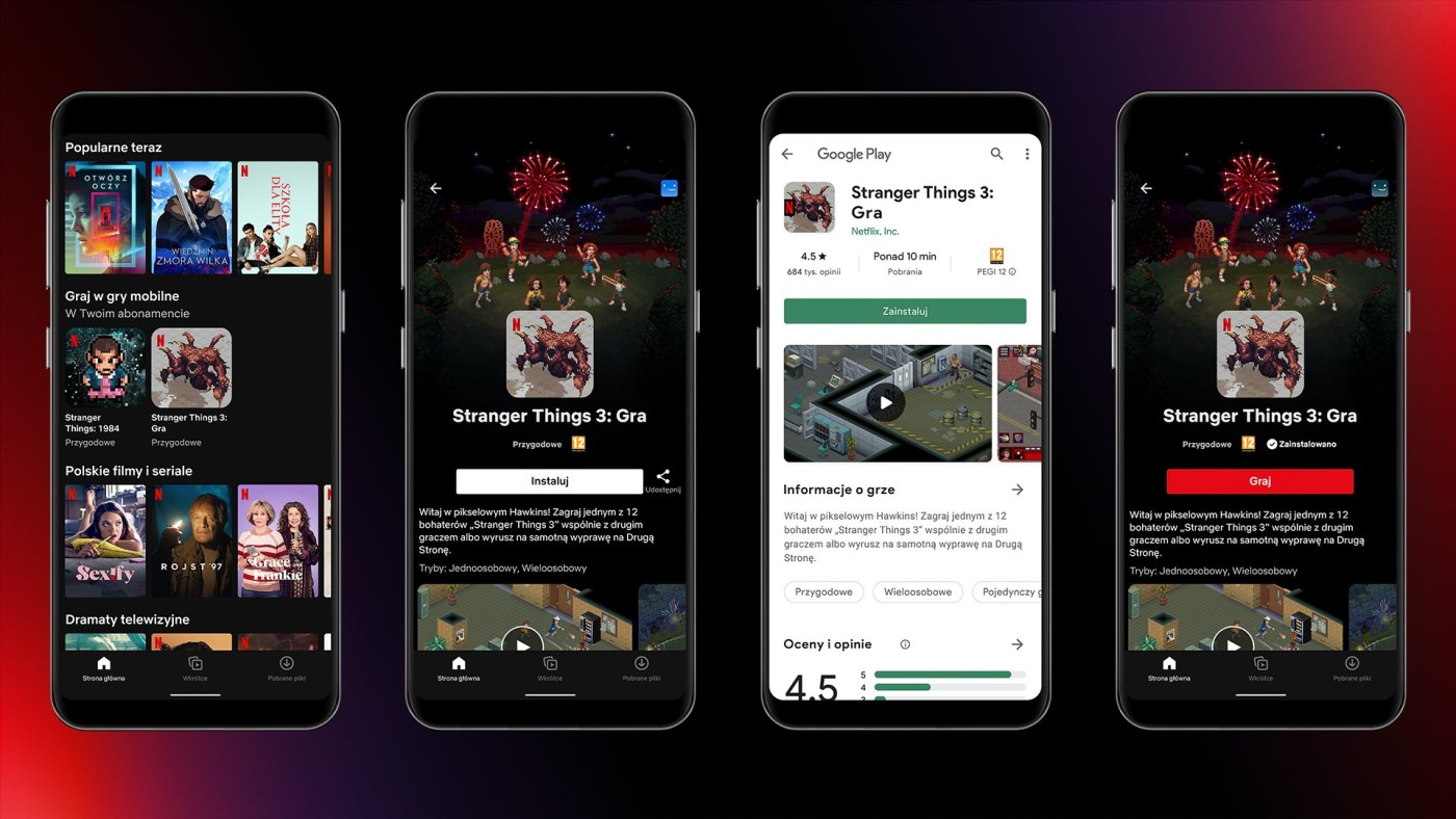 Netflix starts testing games on its mobile app with Stranger Things