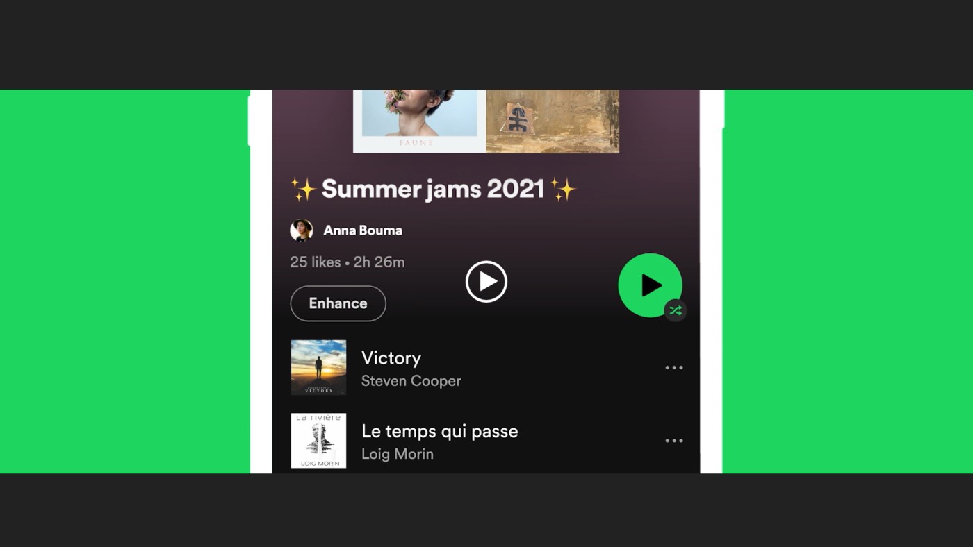 Spotify lançará o “Enhance” (“Aprimorar”) para melhorar suas playlists