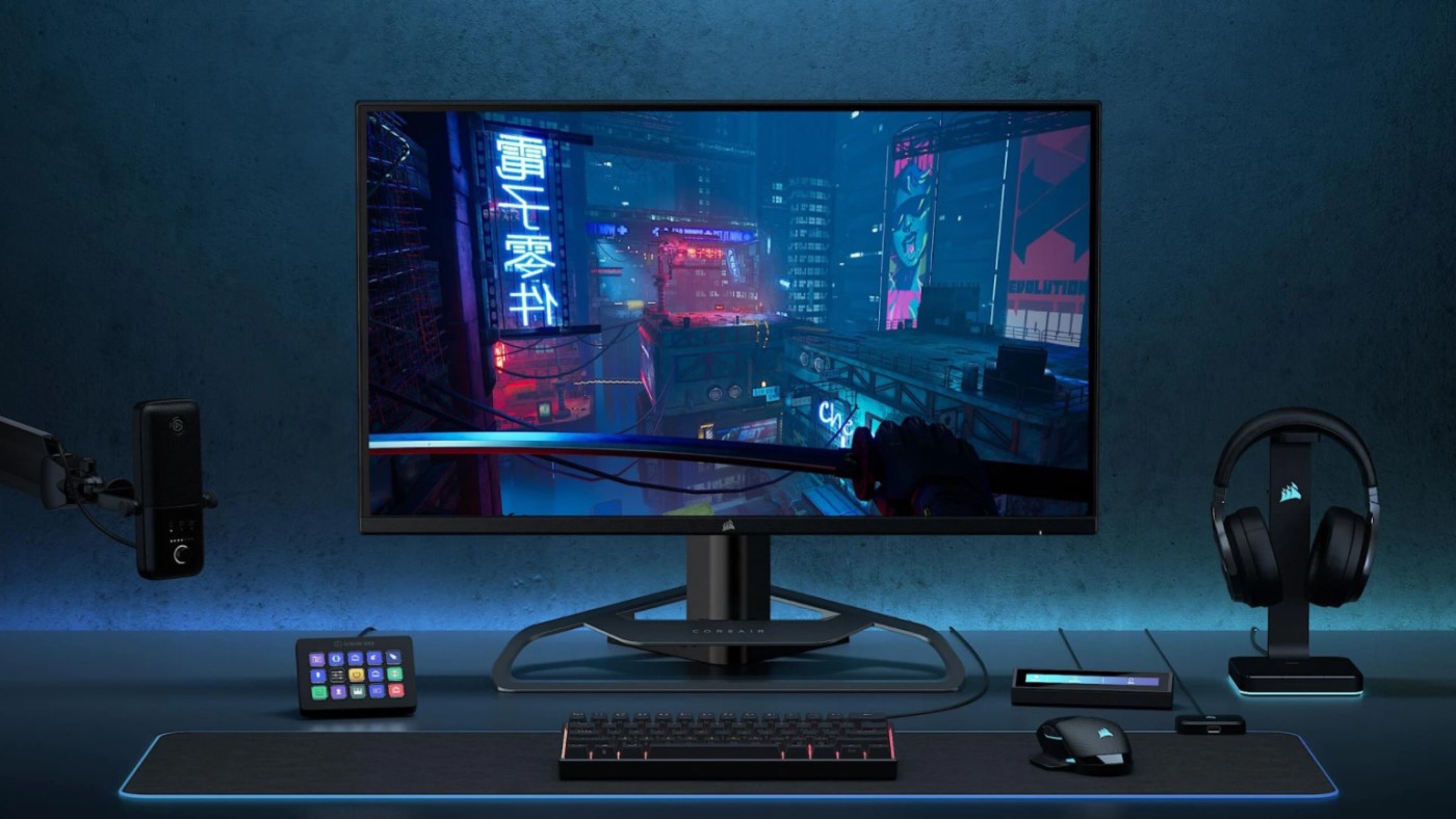 1º monitor gamer da Corsair possui 1440p, 165Hz e 32″