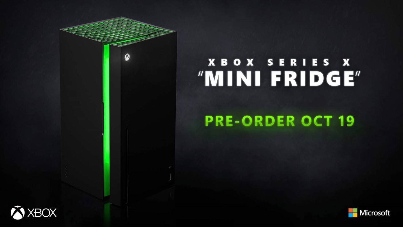 Mini Geladeira Xbox Series X entra em pré-venda dia 19 de outubro
