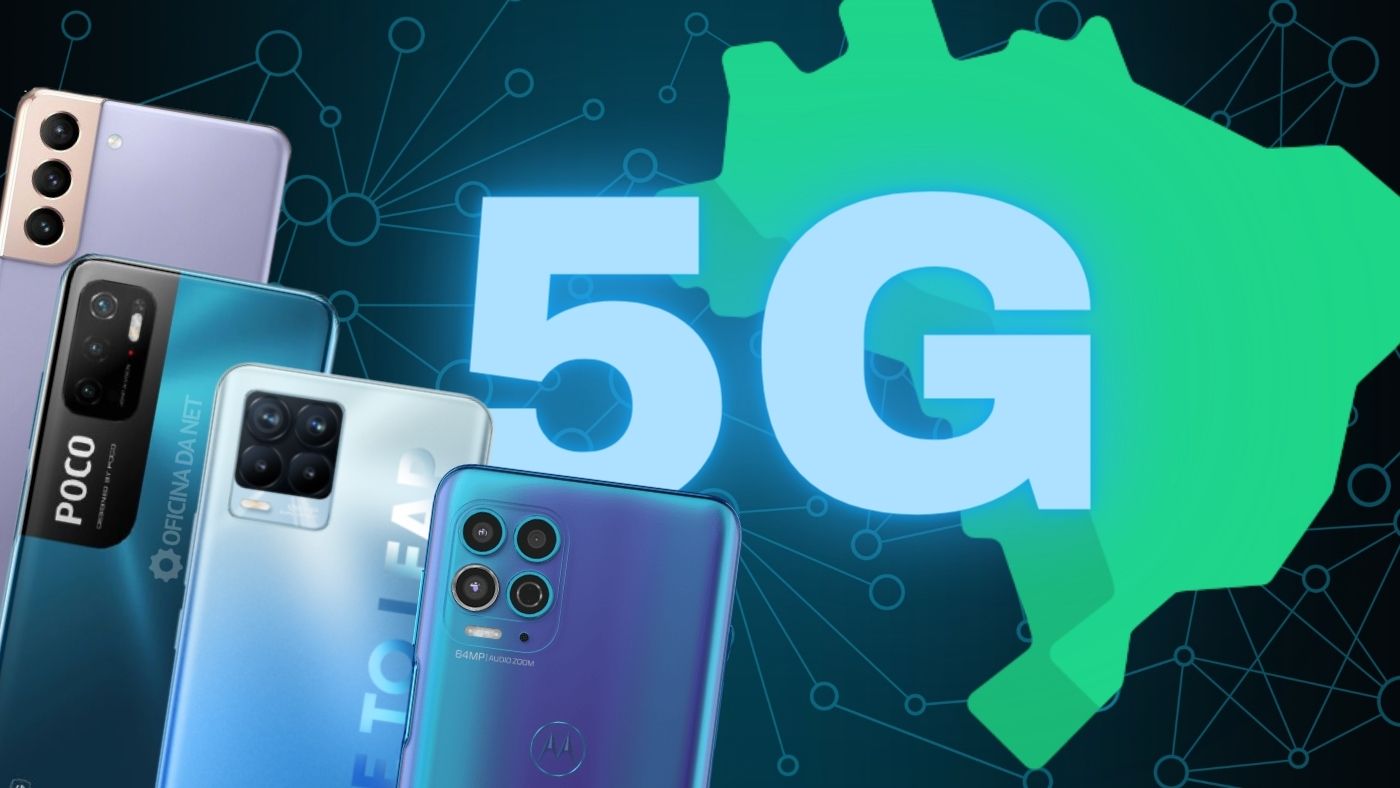 What are the approved 5G cell phones in Brazil