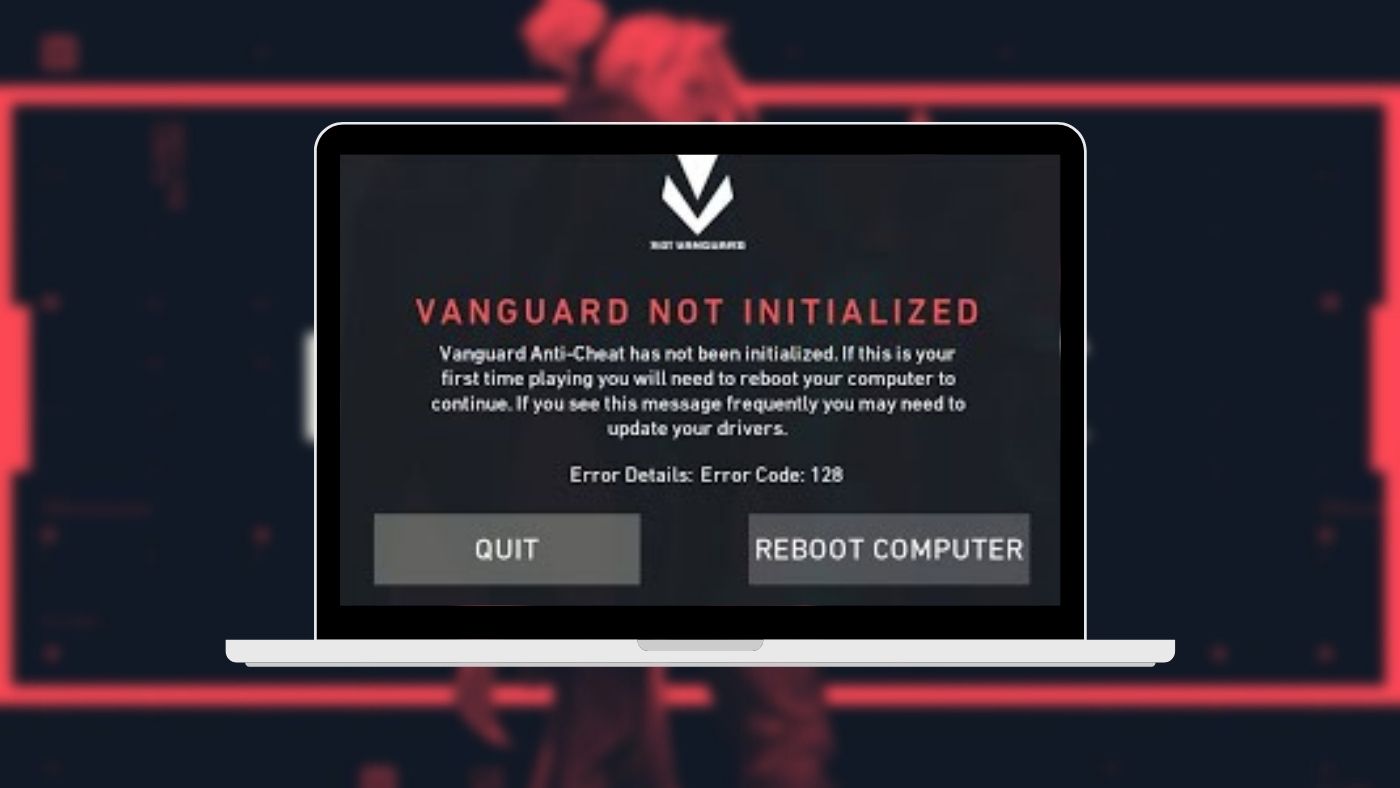 Valorant Vanguard não está iniciando? Como corrigir o código de erro 128