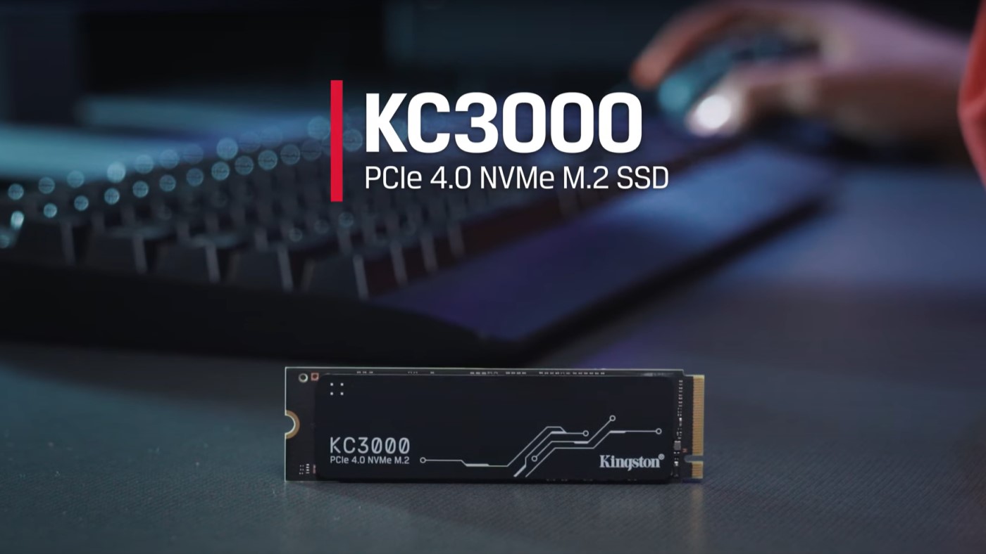 Kingston KC3000 SSDs arrive in Brazil with speeds of up to 7,000 MB/s