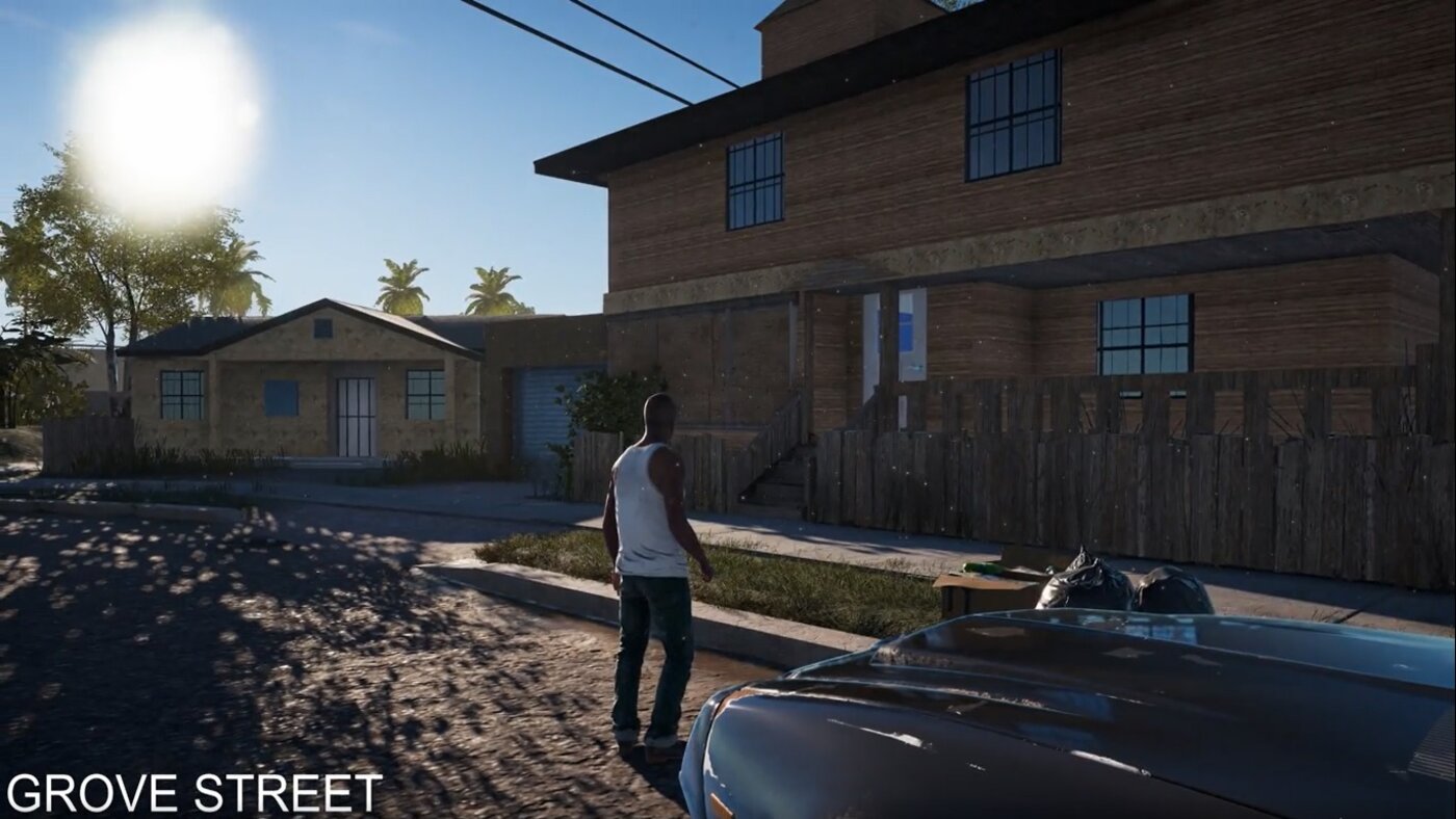 Fã está fazendo um remake impressionante de GTA: San Andreas