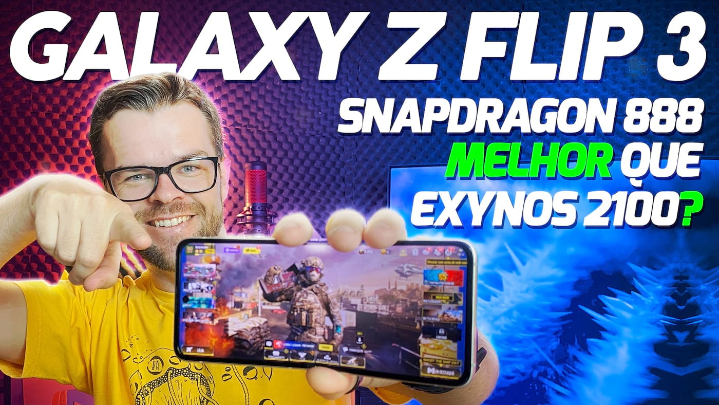 O Galaxy Z Flip3 é bonito, mas ele desempenha bem nos games?
