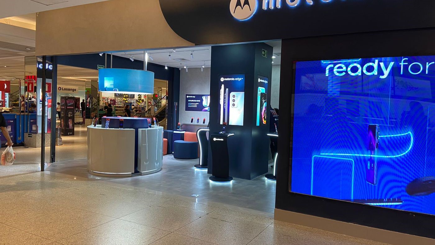 Alô Salvador! Motorola inaugura sua 1ª loja oficial no Nordeste