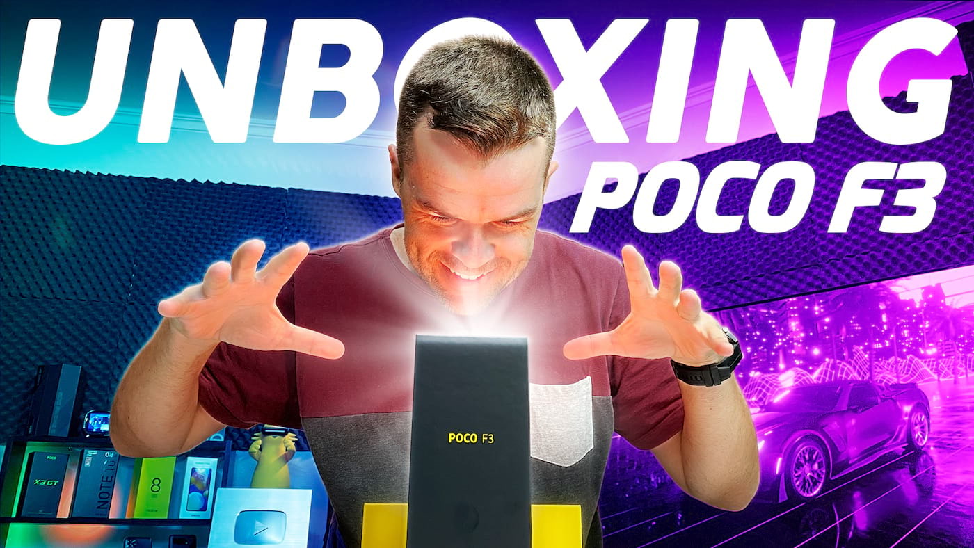 XIAOMI POCO F3: O que vem na caixa, tem carregador?