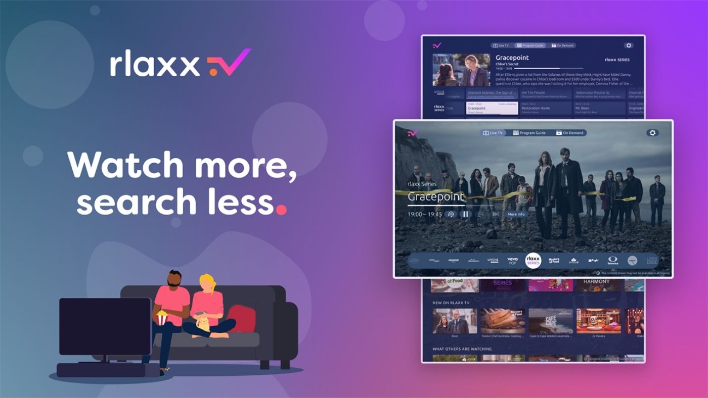 rlaxx TV, plataforma de IPTV gratuito, ganha aplicativo para Android