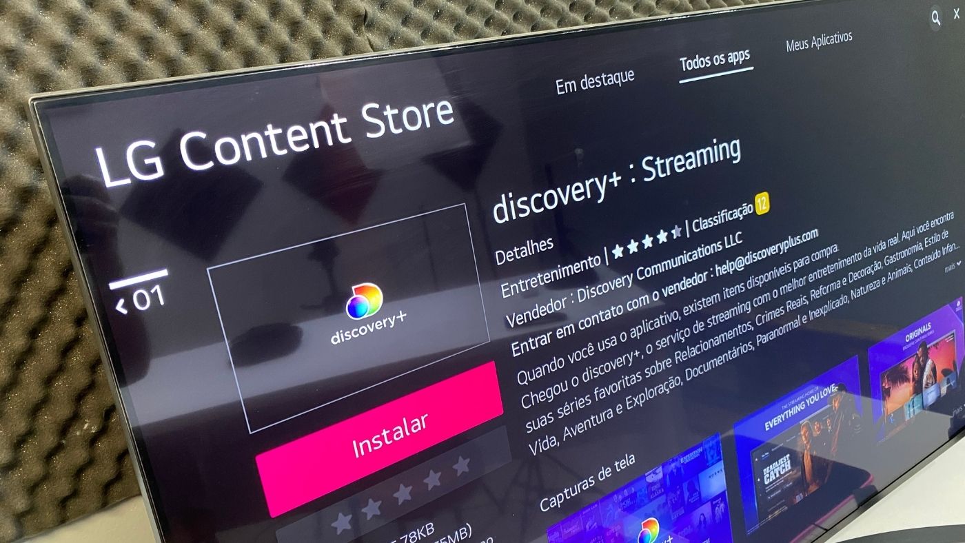 Discovery Plus agora está disponível nas smart TVs da LG