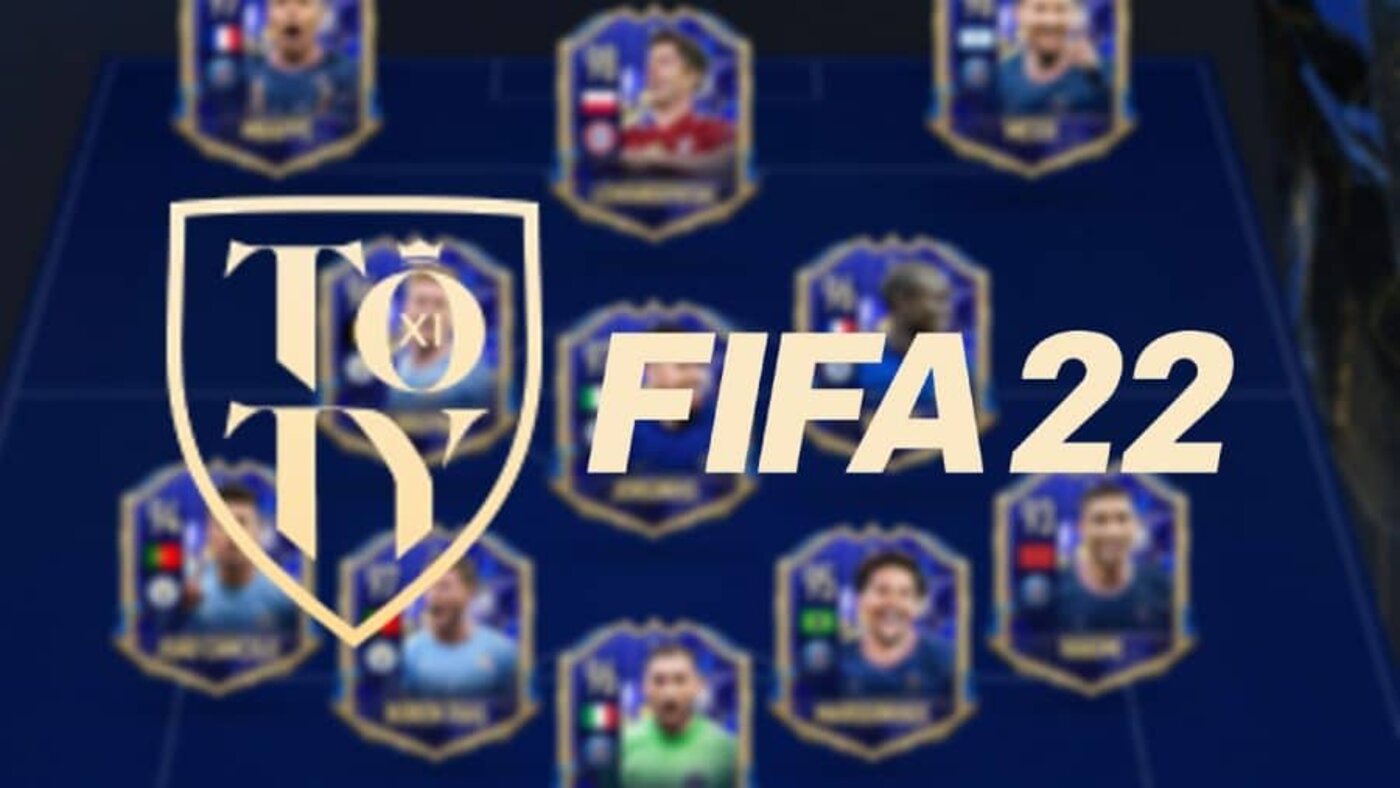 FIFA Ultimate Team TOTY cards overall
