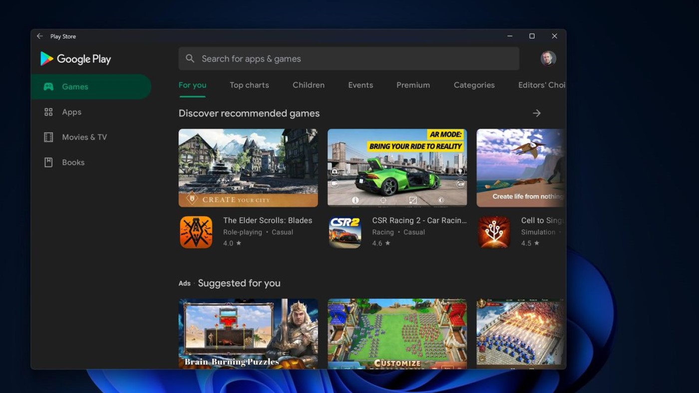 Play Retailer agora está testando downloads de jogos no Home windows; como baixar