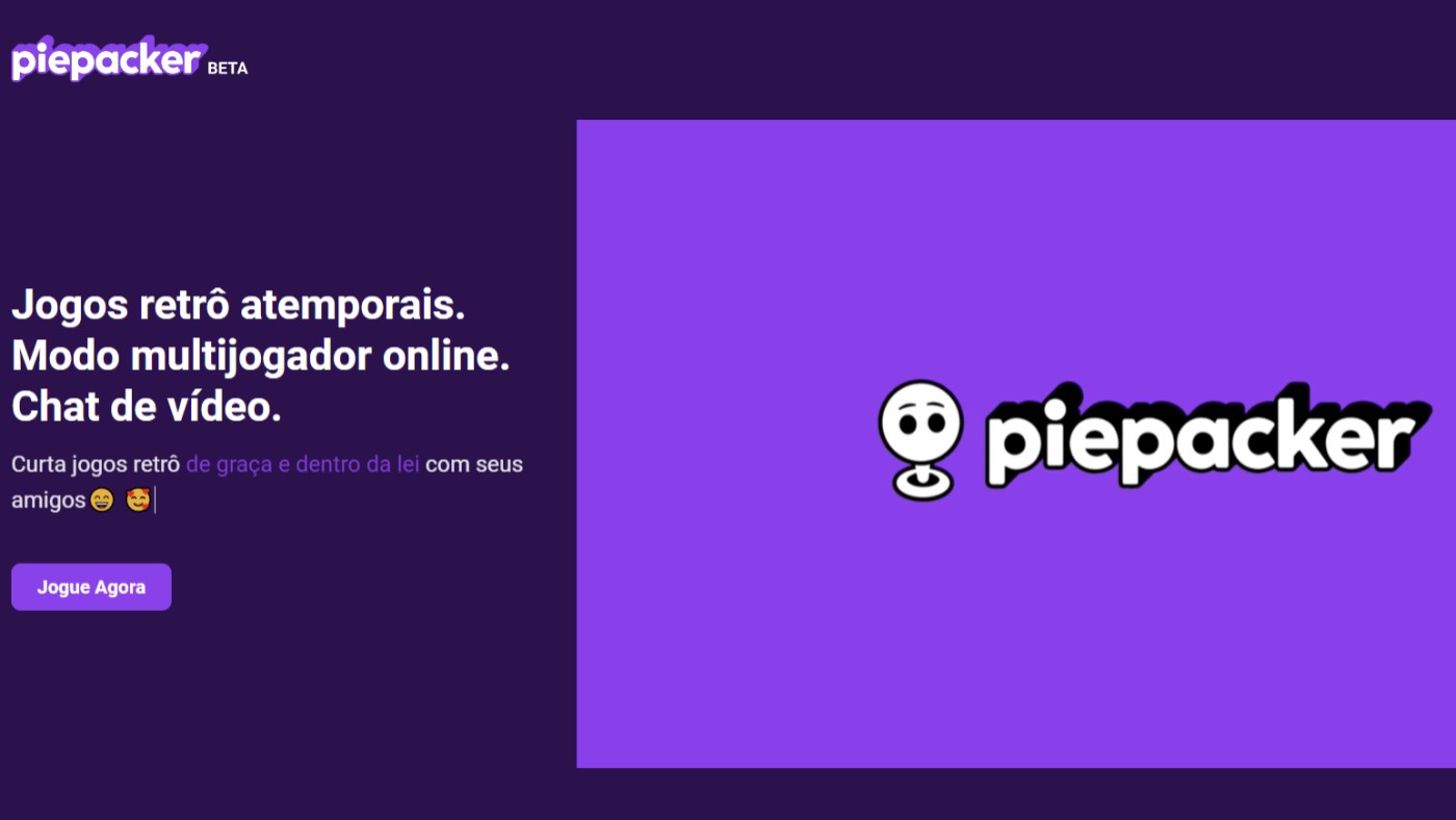 Piepacker, a web page that lets you play retro video games, arrives in Brazil