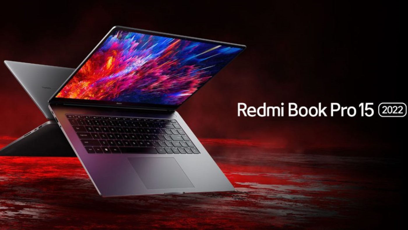 RedmiBook Professional 15 2022 é anunciado com RTX 2050 e chips Intel de 12ª geração