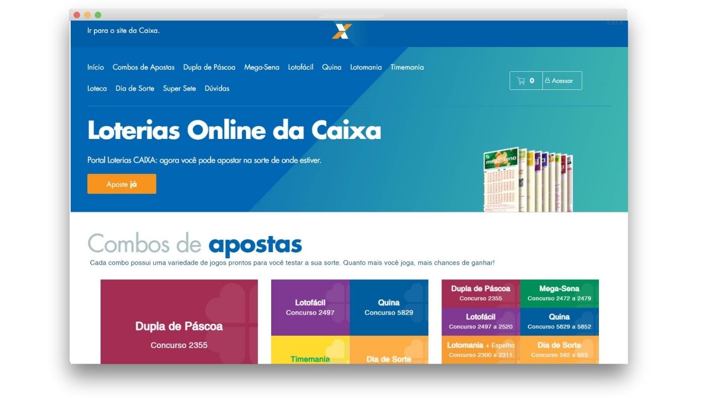 Como fazer apostas na Mega-Sena pela internet?