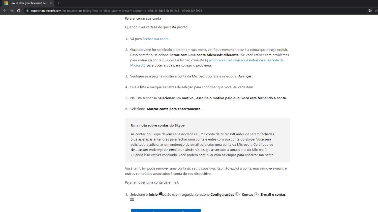 Verificar a sua conta. Verifique se você entrou na Microsoft Store