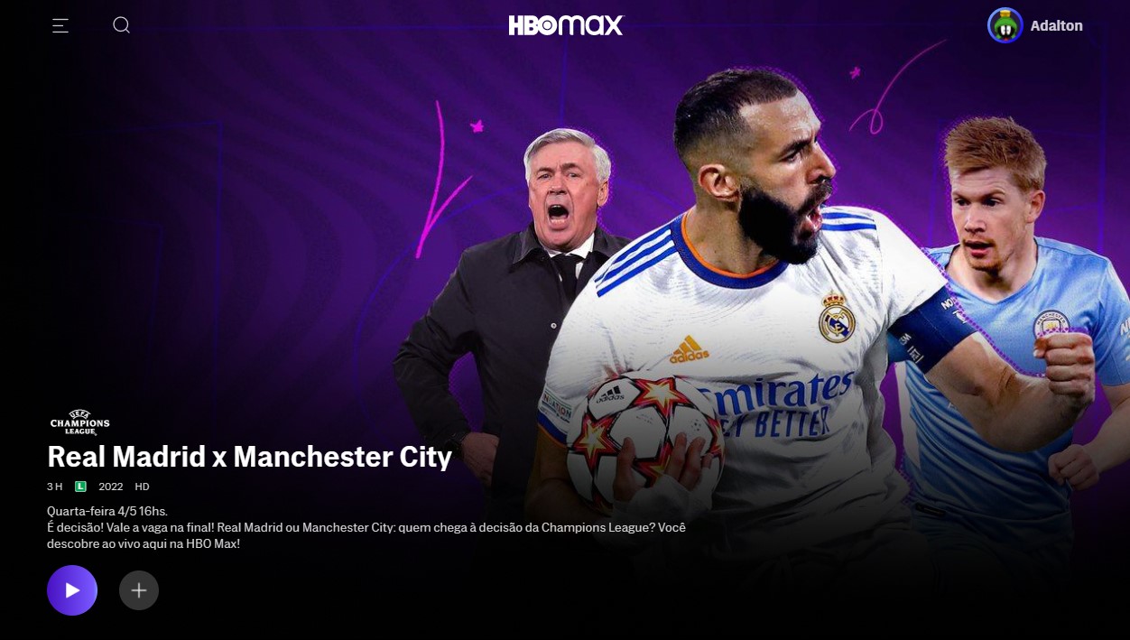 CHAMPIONS LEAGUE; Manchester City X Real Madrid - ONDE ASSISTIR OS JOGOS DE  VOLTA - Jogo24