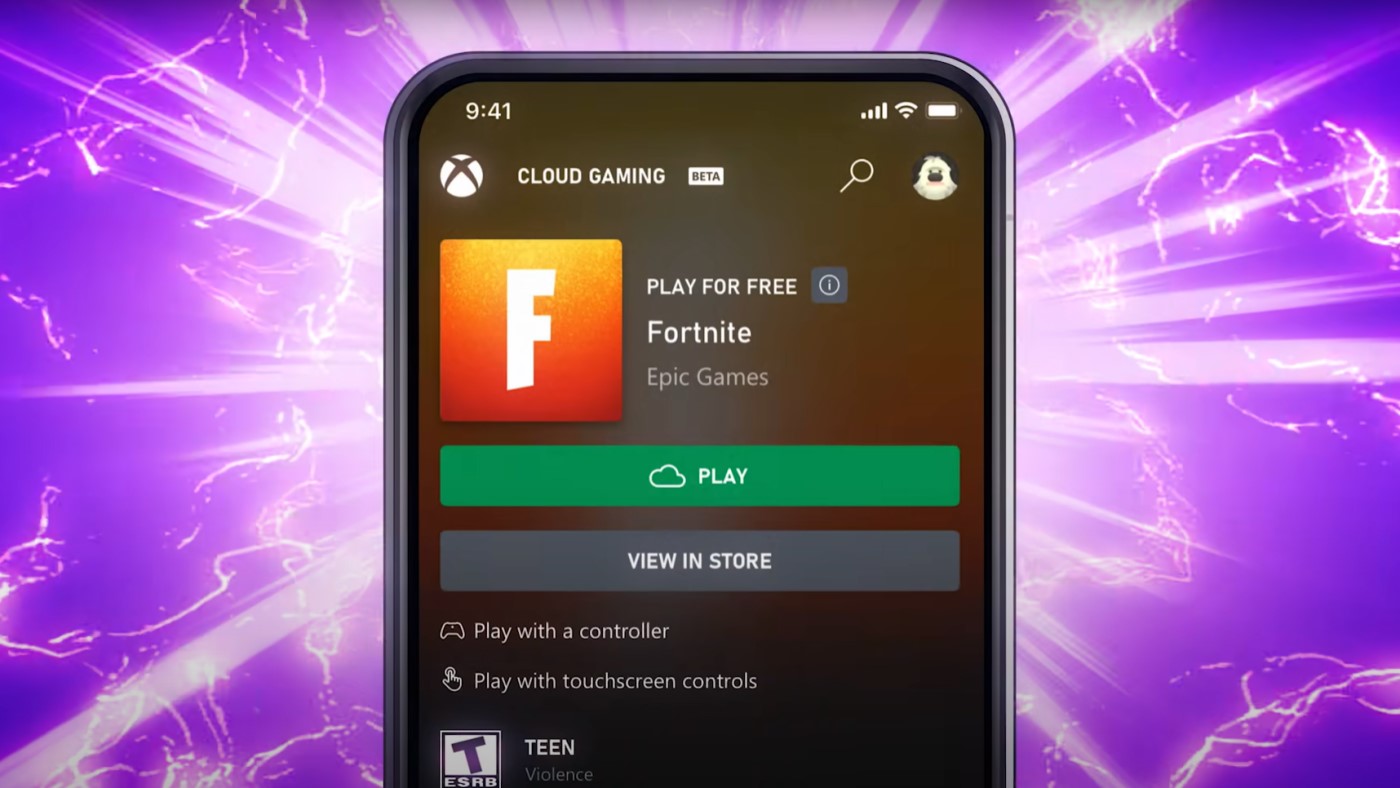 Fortnite retorna ao iPhone e iPad pelo Xbox Cloud Gaming