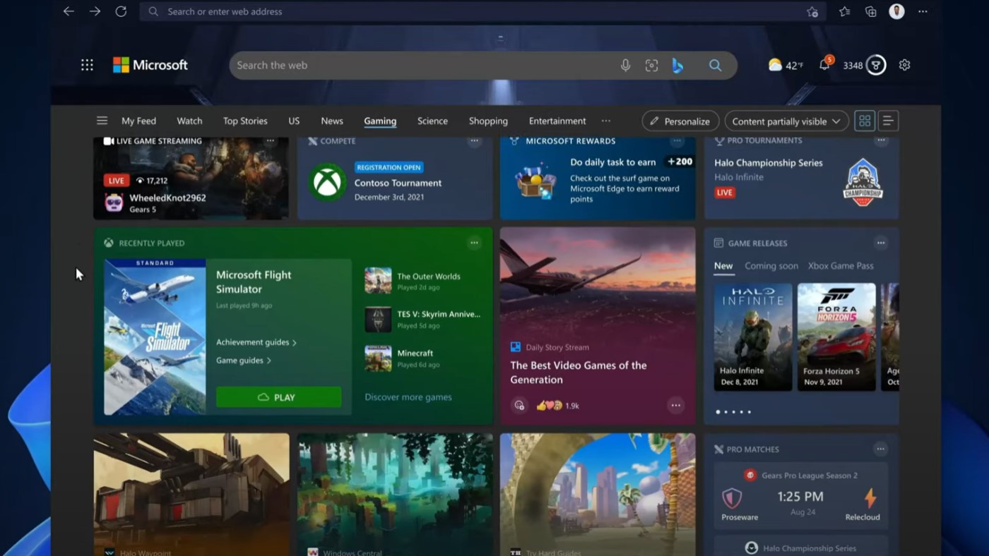 Microsoft Edge terá Paciência e outros jogos embutidos no