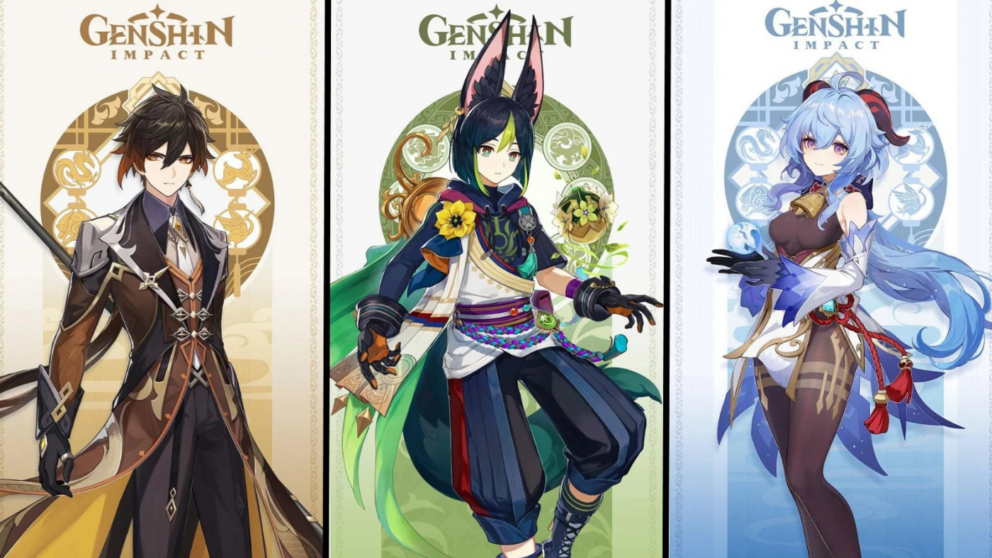 Fase I da atualização 3.0 de Genshin Impact: novos personagens e