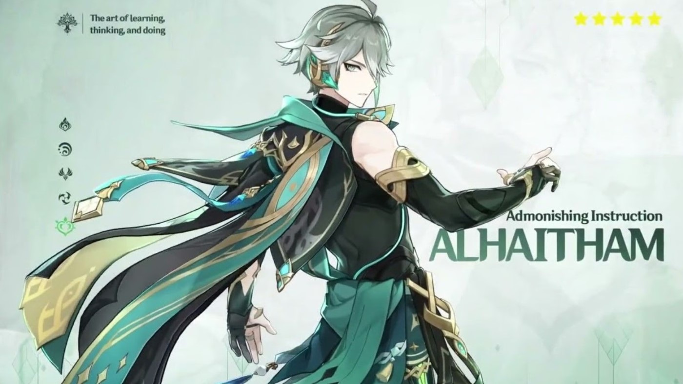 Genshin Impact: Alhaitham ganha prévia para o patch 3.4