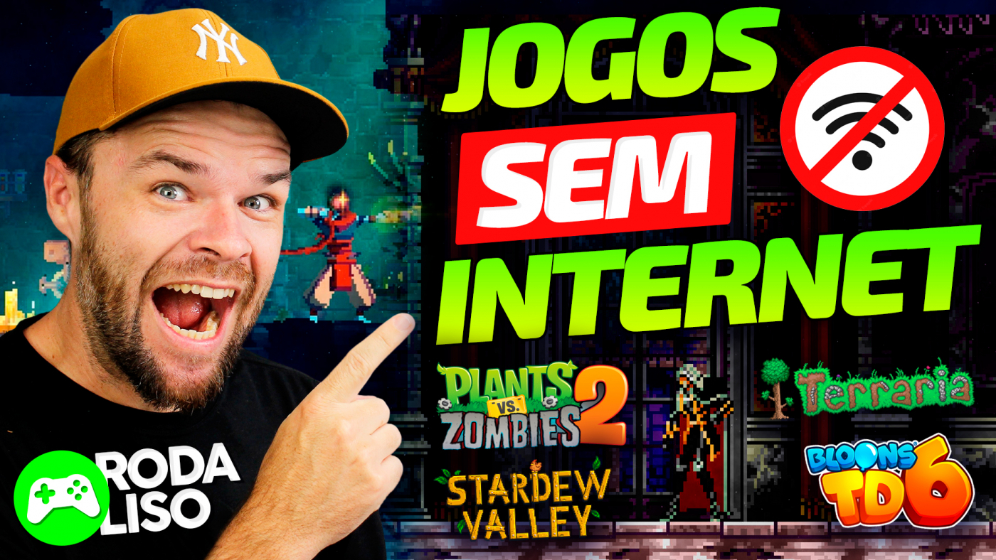 Sem internet? Veja games offline pra curtir nas férias