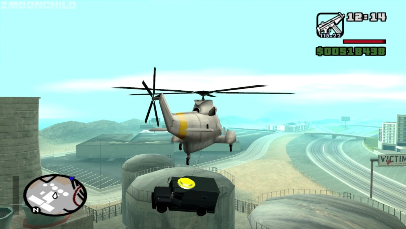 GTA San Andreas - Como Pegar Helicóptero No Início do Jogo SEM