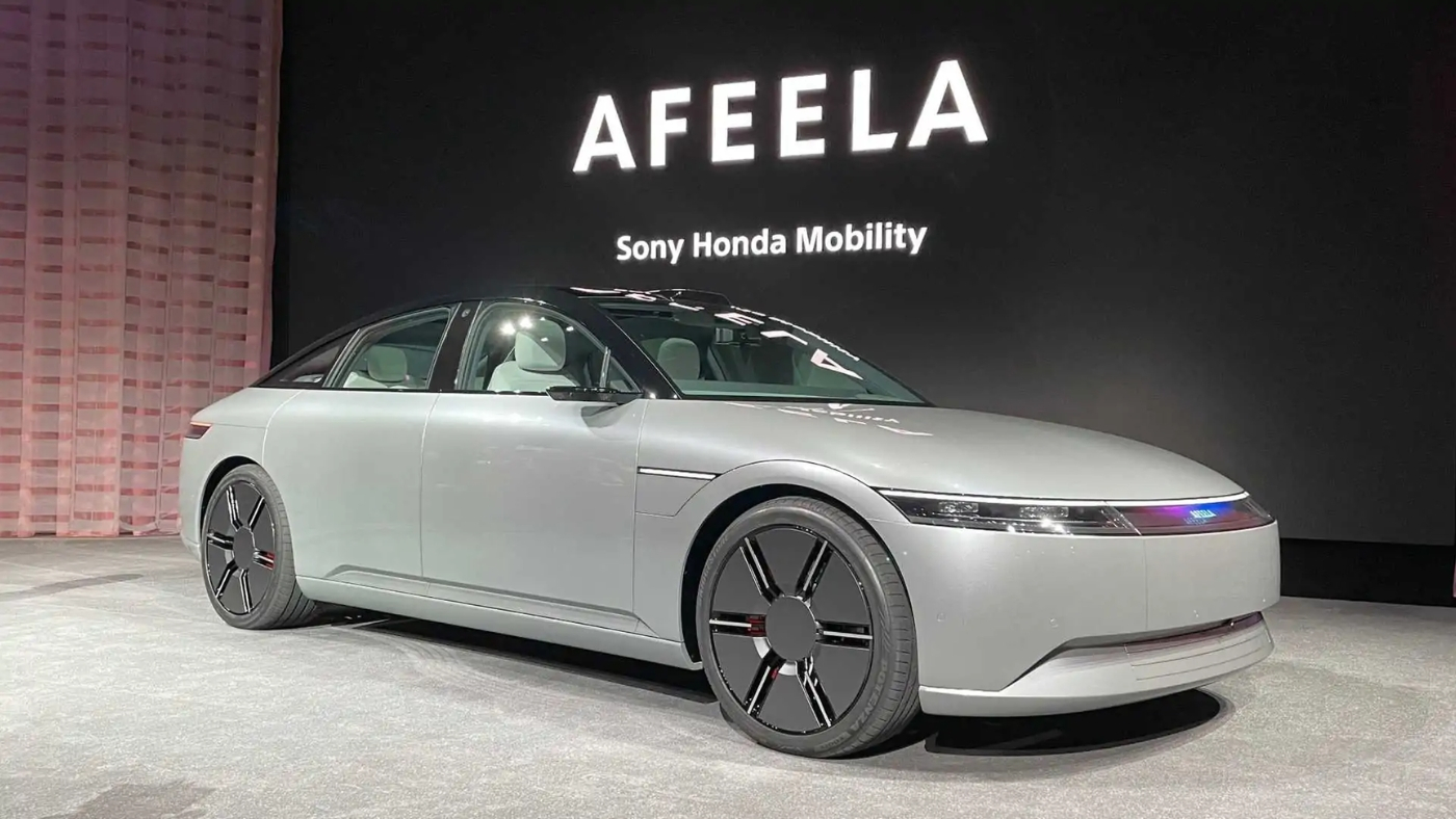 Sony e Honda lançam supercarro AFEELA EV